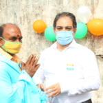 Independence Day Celebrations with Safai Karamchari at our Trust Office