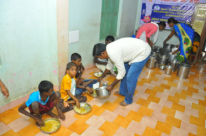 Food Donation in Vasantham Residential School for Mentally Challenged